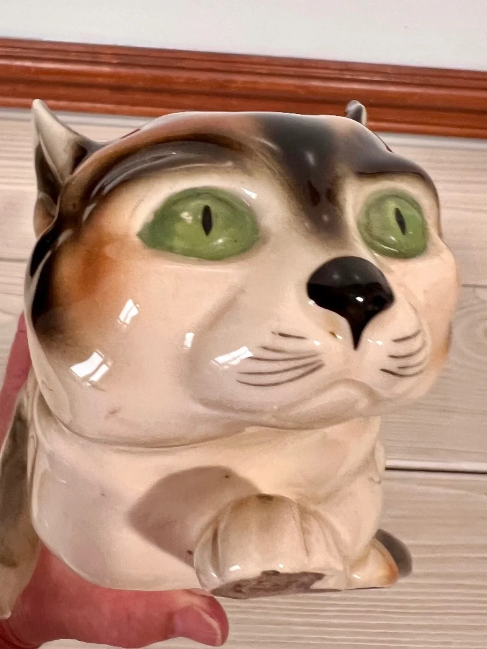 Calico Cat Vintage Figurine